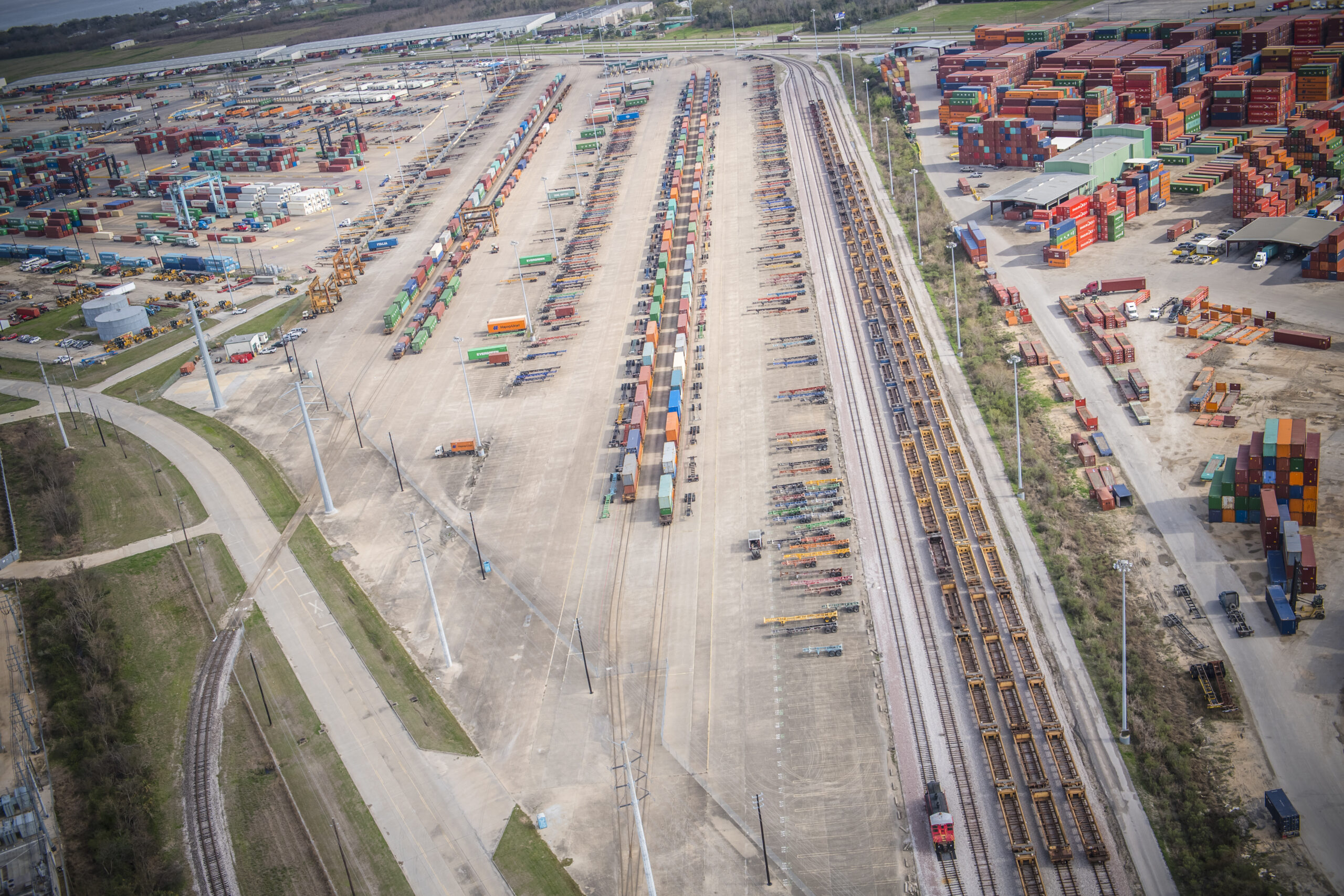 Barbours Cut Container Terminal Rail Yard