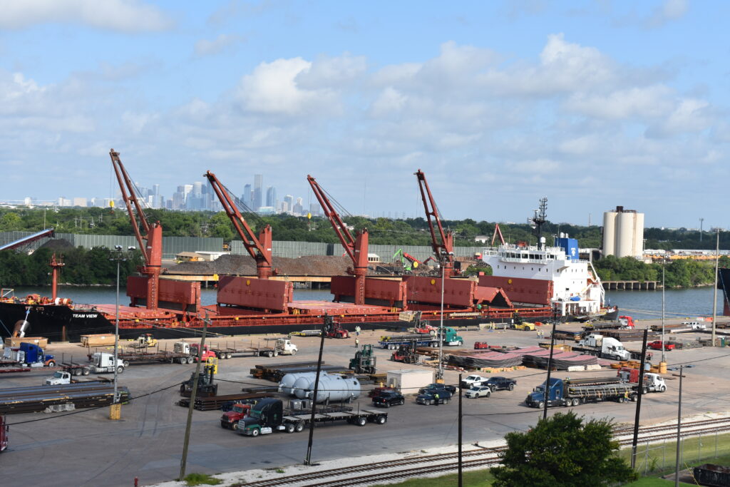 Cargo Activity at Port Houston's Turning Basin Terminal
